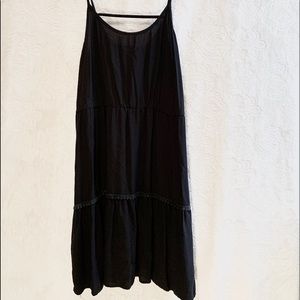 Mossimo Black Flowy Dress